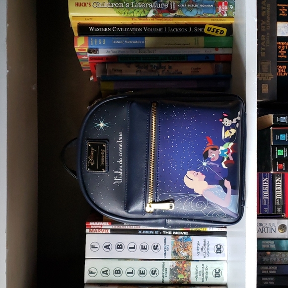 Pinocchio Blue Fairy Loungefly Mini-Backpack - Picture 7 of 9